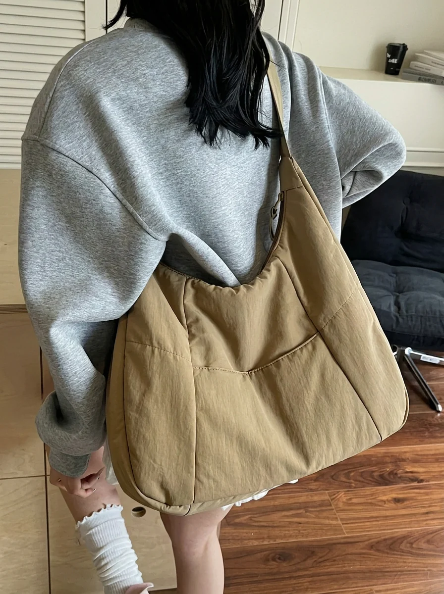 Blush Arc Hobo Bag - Image 11