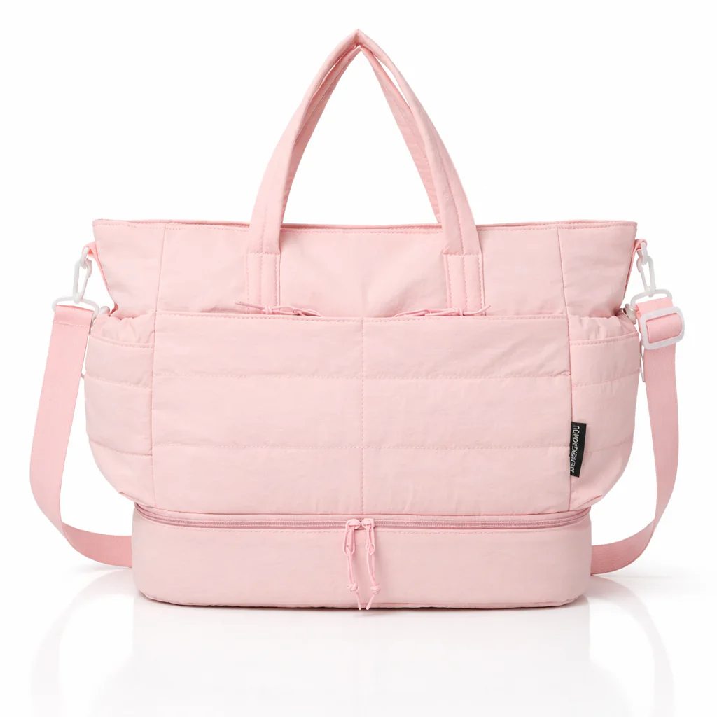 Blush Weekend Luxe Tote - Image 3