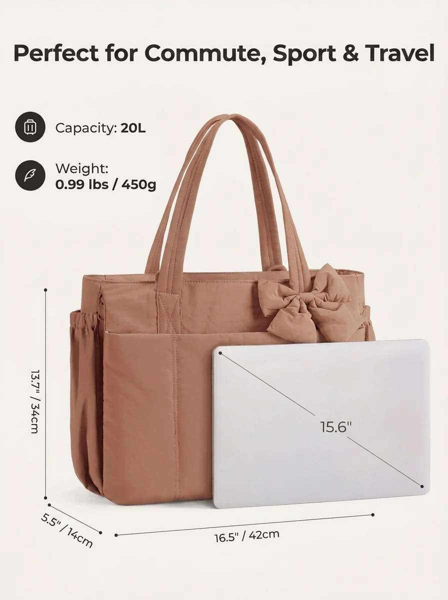 The Signature Bow Tote - Image 15