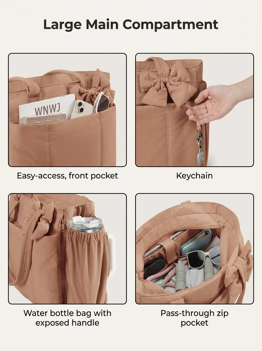 The Signature Bow Tote - Image 16
