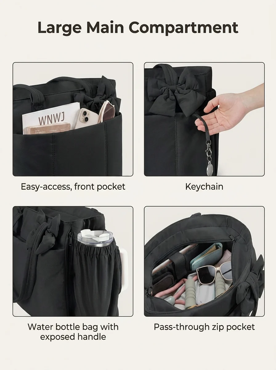 The Signature Bow Tote - Image 6
