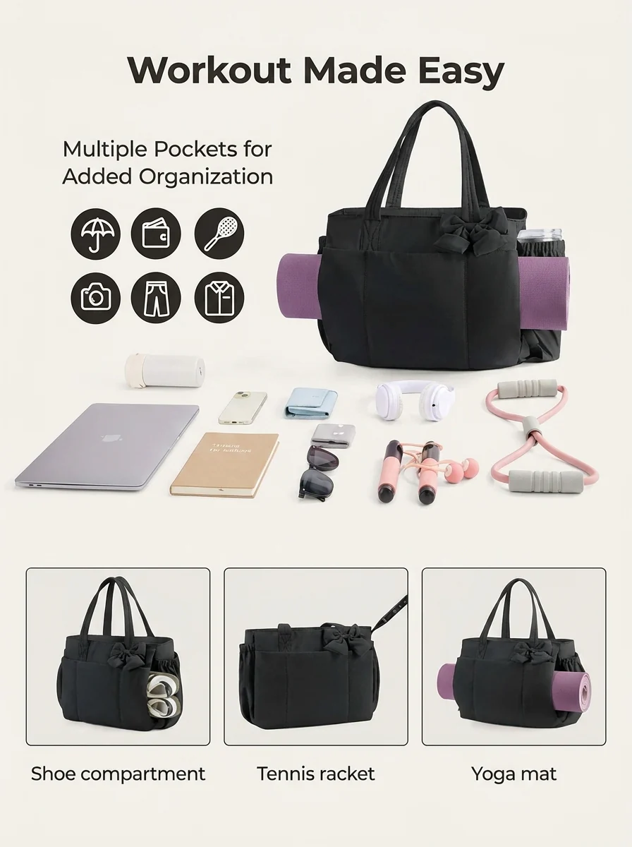 The Signature Bow Tote - Image 8