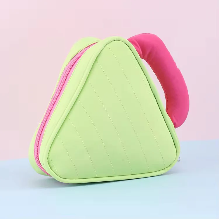 Lime Muse Triangle Handle Pouch - Image 11