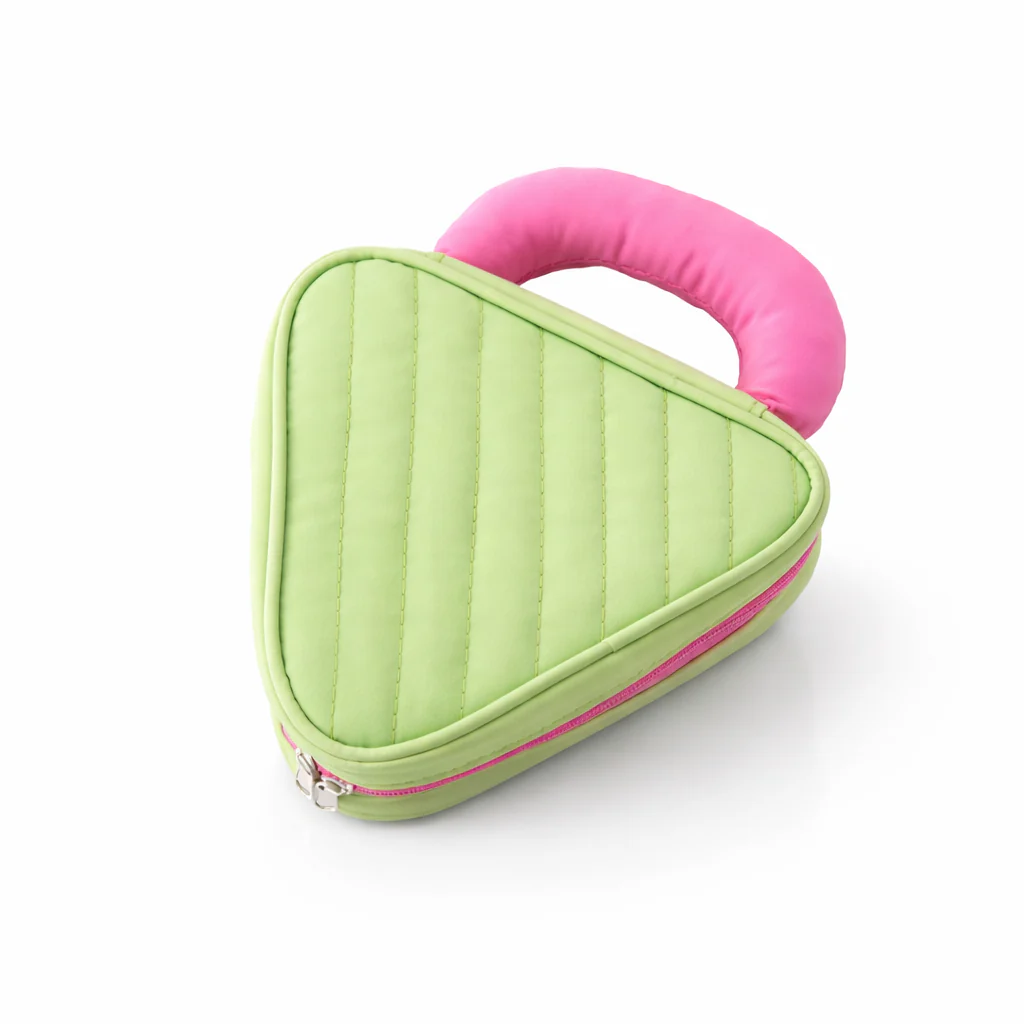 Lime Muse Triangle Handle Pouch - Image 2
