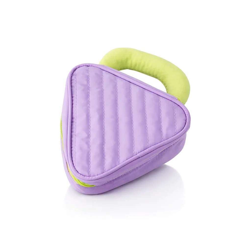 Lime Muse Triangle Handle Pouch - Image 4