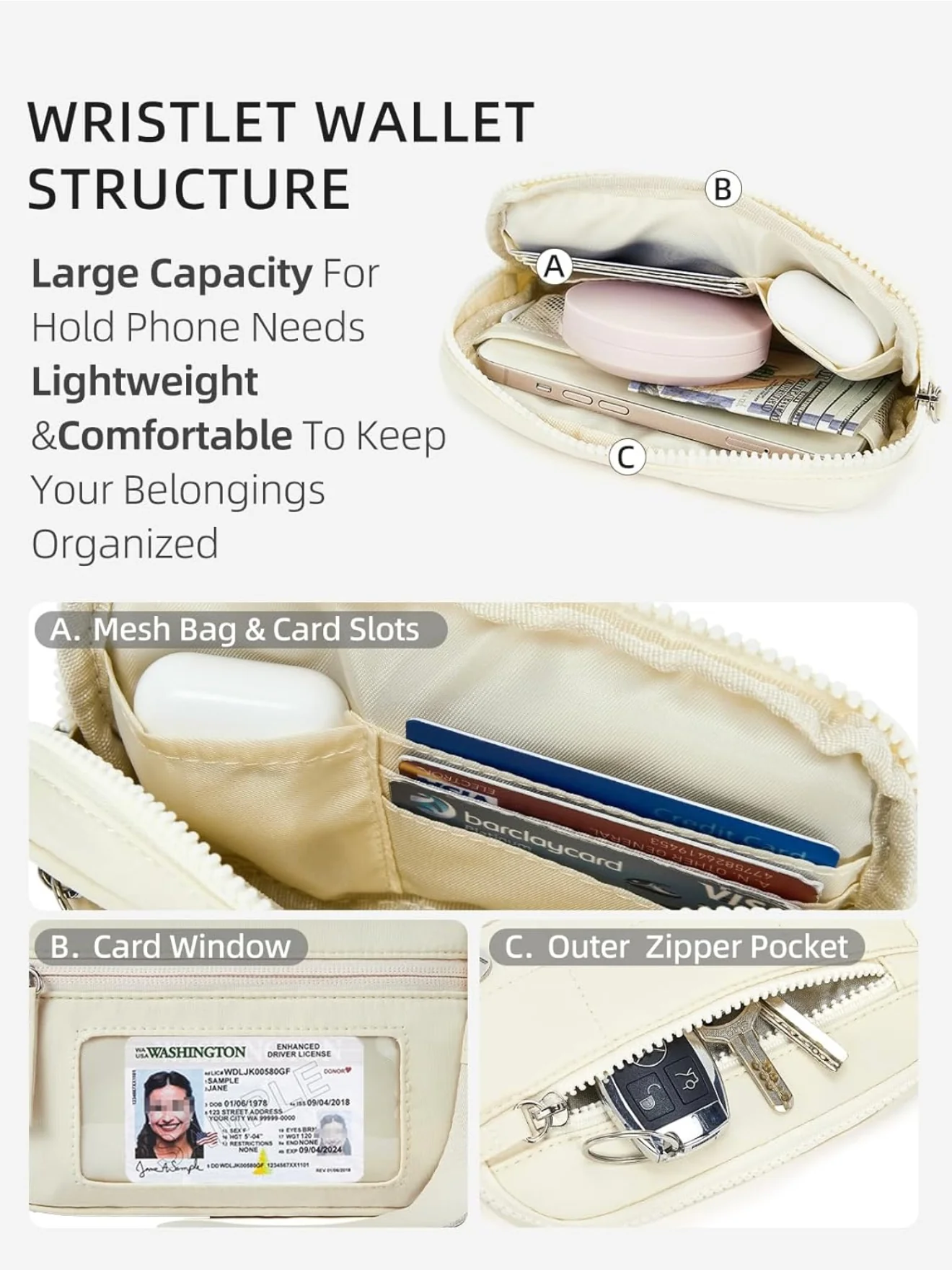 Lucien Wristlet Wallet - Image 14