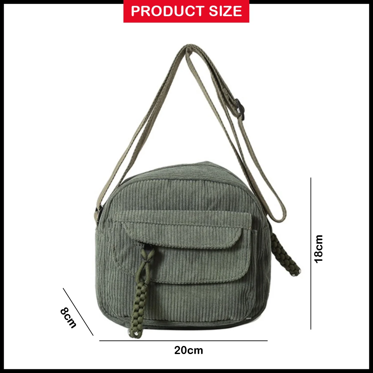 Corduroy Crossbody - Image 13