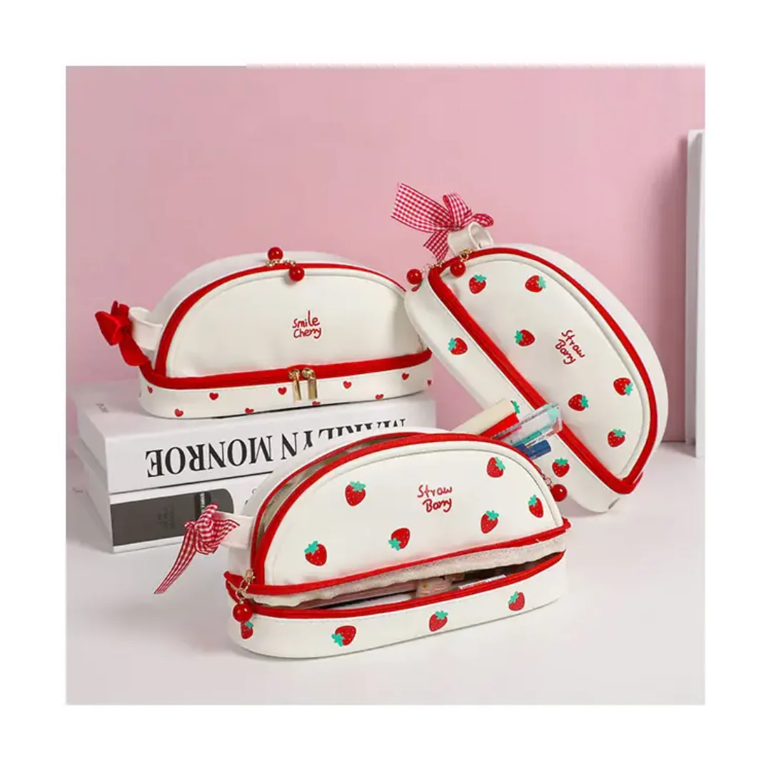 Strawberry Kiss Vanity Pouch - Image 5