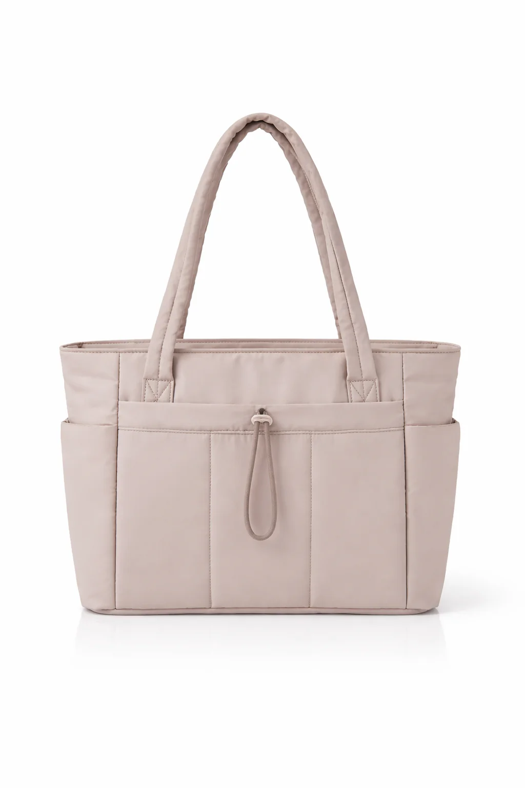 Taupe Luxe Utility Tote - Image 6