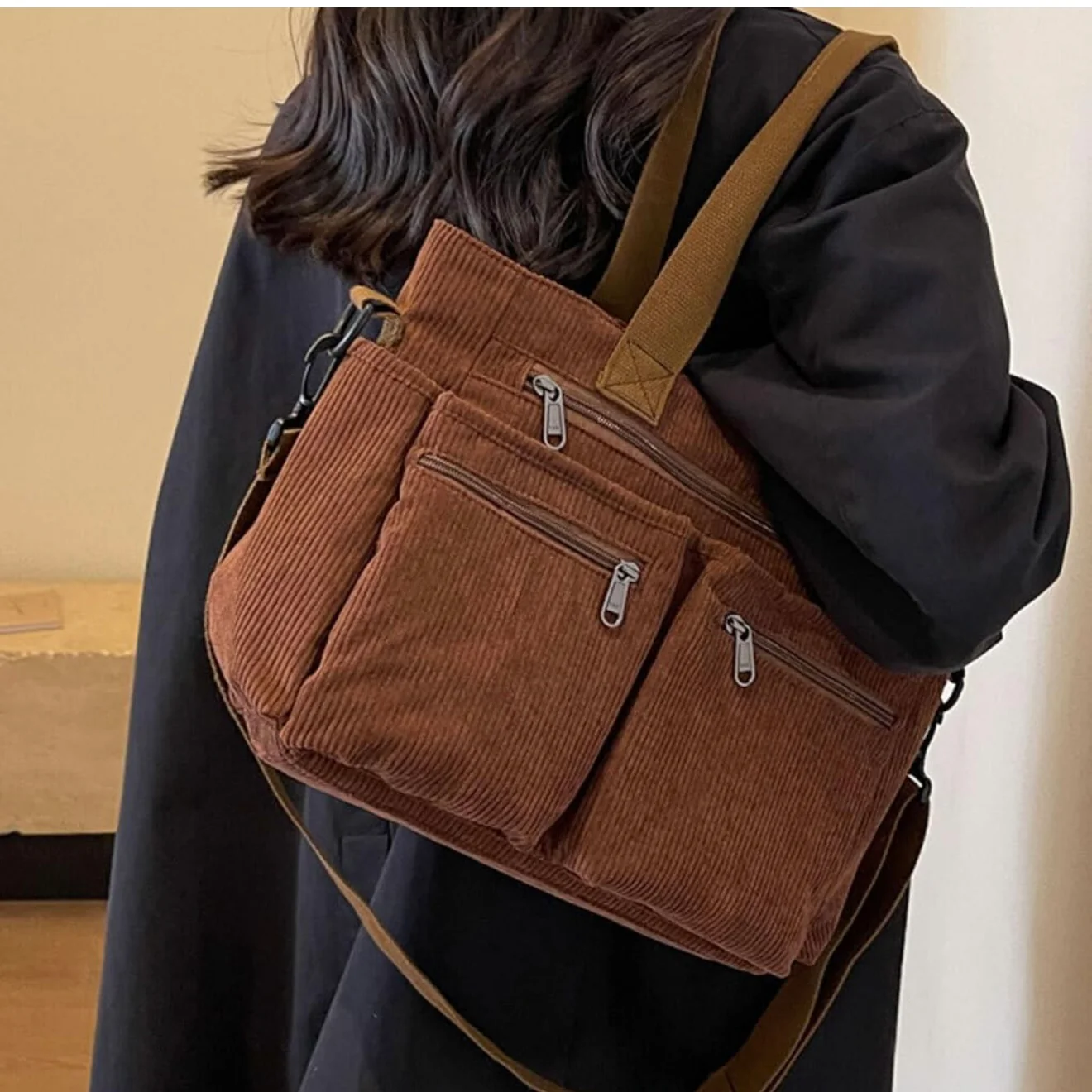The Corduroy Utility Tote - Image 10