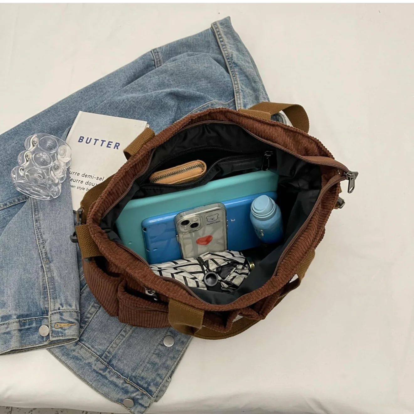 The Corduroy Utility Tote - Image 16