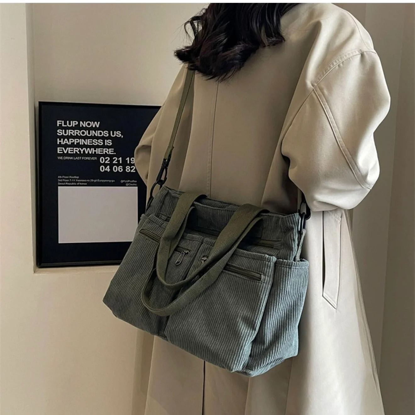 The Corduroy Utility Tote - Image 20
