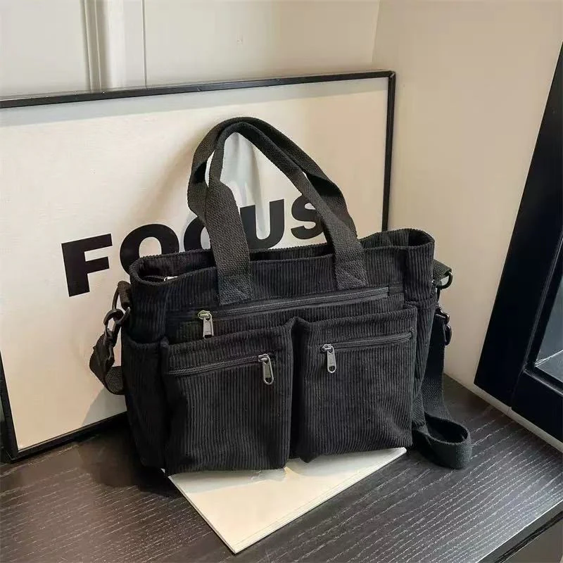 The Corduroy Utility Tote - Image 4