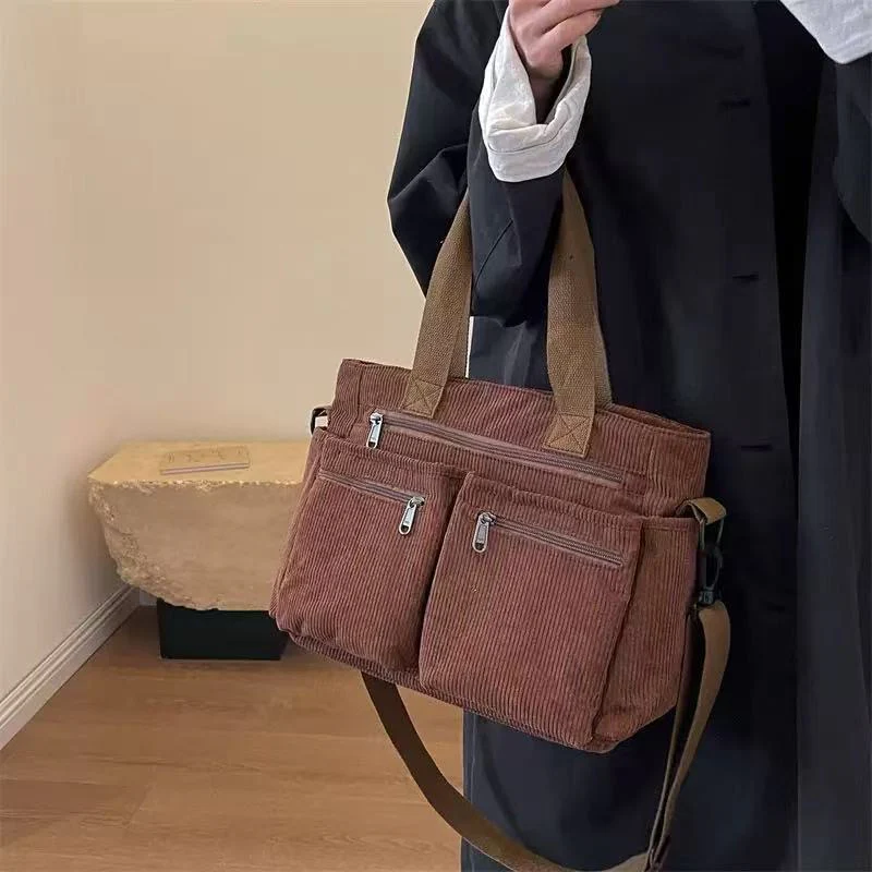 The Corduroy Utility Tote - Image 5