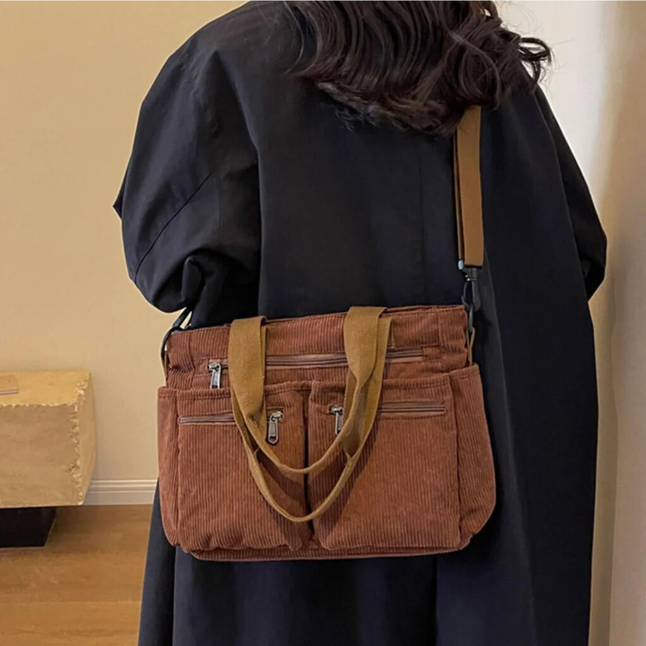 The Corduroy Utility Tote - Image 7