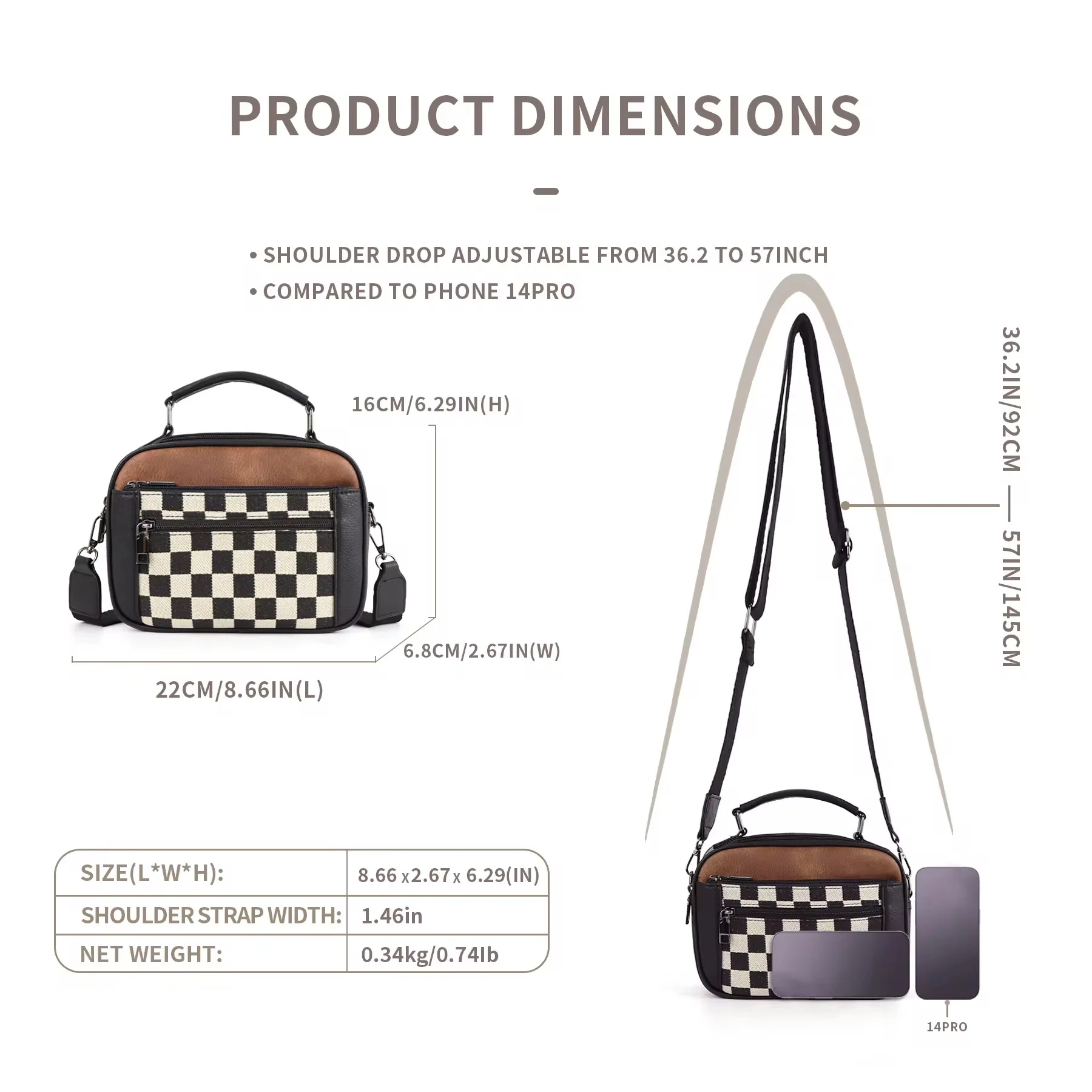 The Grid Luxe Crossbody - Image 5